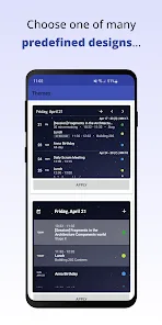 Your Calendar Widget preview 3