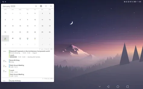 Your Calendar Widget preview 6